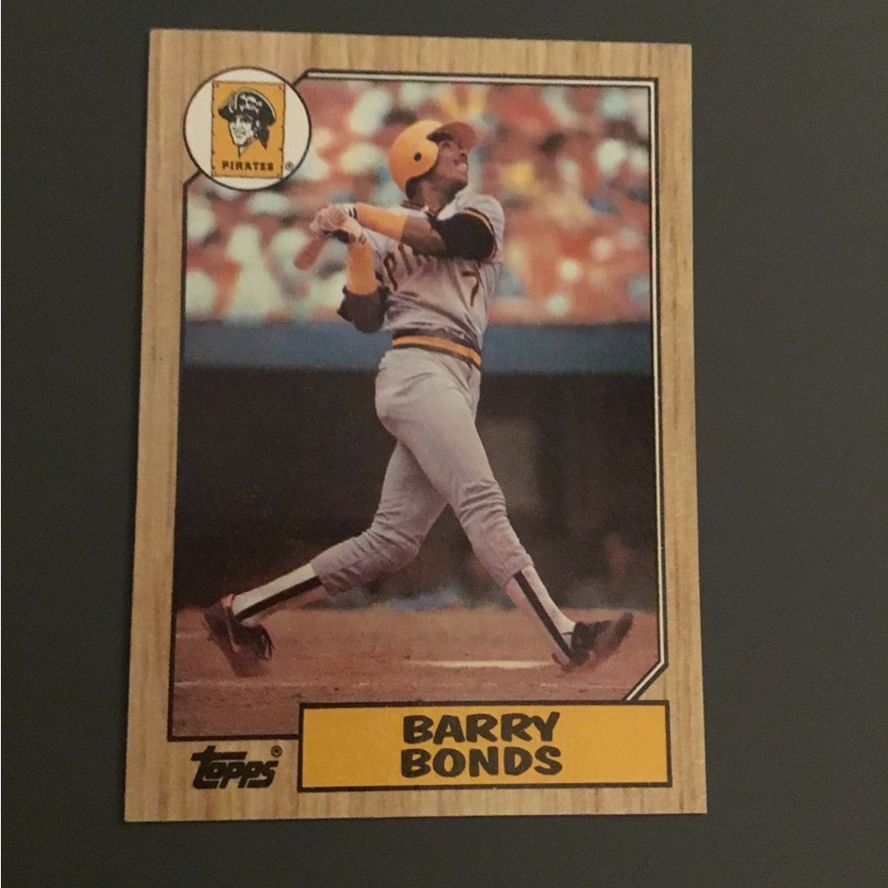 Mint condition Barry Bonds 1986